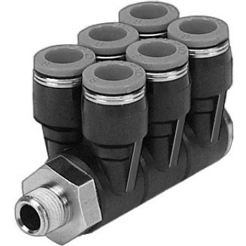 Коллектор Festo QSLV6-G1/4-8 Коллектор Festo QSLV6-G1/4-8