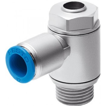 Пневмодроссель Festo GRLZ-1/8-QS-8-D Пневмодроссель Festo GRLZ-1/8-QS-8-D