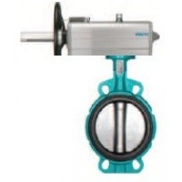 Затвор с приводом Festo VZAS-C-150-16…-V3-E-PDM
