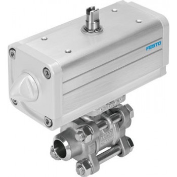 Кран с приводом Festo VZBA-11/2-WW-63-T-22-F0507-V4V4T-PP60-R-90-C 1810736 Кран с приводом Festo VZBA-11/2-WW-63-T-22-F0507-V4V4T-PP60-R-90-C 1810736