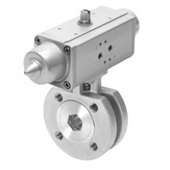 Кран с приводом Festo VZBC-40-FF-40-22-F0507-V4V4T-PP60-R-90-C 1913370 Кран с приводом Festo VZBC-40-FF-40-22-F0507-V4V4T-PP60-R-90-C 1913370